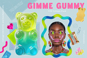 Gimme Gummy: Y2K Collage Pack, an Object Graphic by divanovskaya_nv (Thumbnail 1 of 17)