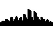 City Skyline Silhouette Bundle, an Object Graphic by Creativeshirt (Thumbnail 8 of 20)