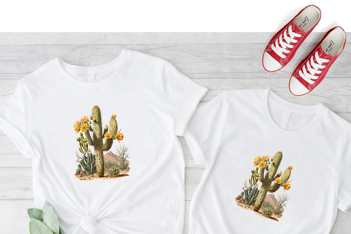 Cactus SVG, Cactus Decor, Cactus SVG, an Illustration by mollyli.ai (Photo 2 of 6)