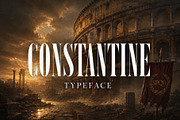 Constantine - Luxury Display Serif, a Serif Font by HipFonts (Thumbnail 1 of 10)