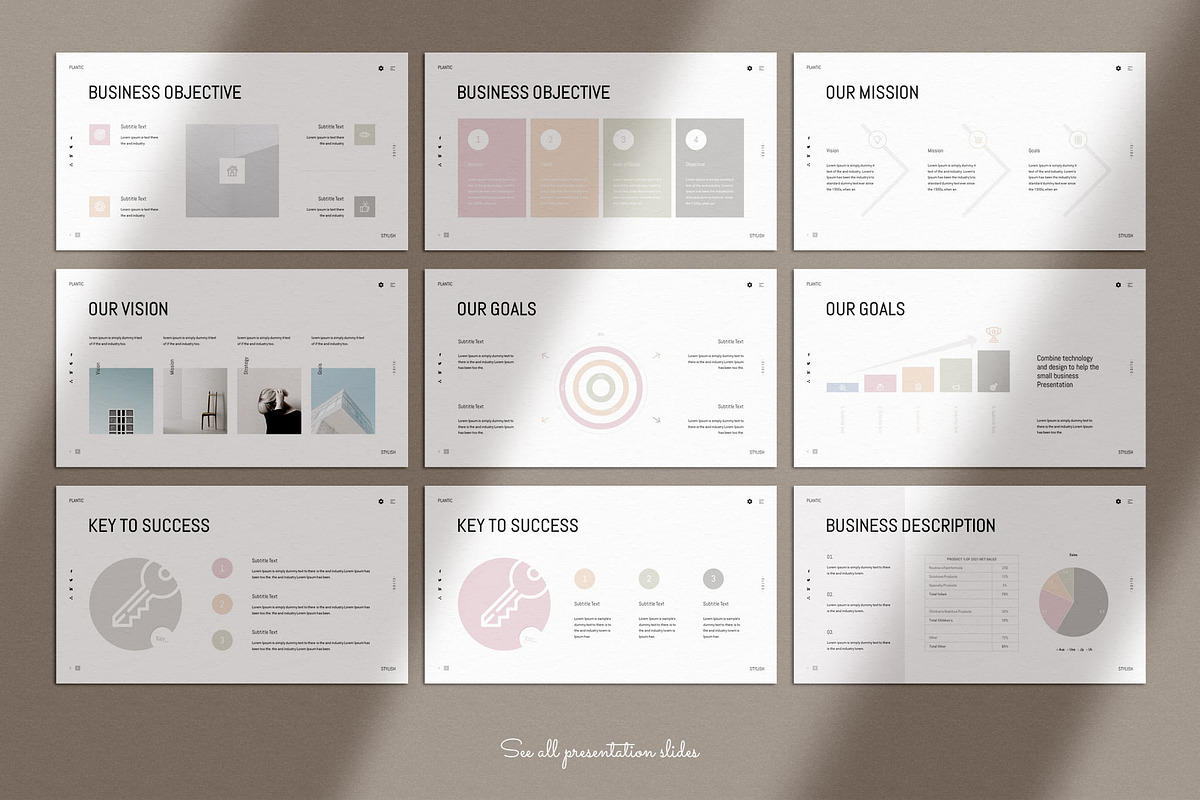 Business Plan PowerPoint Template, a Presentation Template by TemplatesForest (Photo 3 of 15)