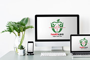 Modern Healthcare Logo Design, a Branding & Logo Template by YUDesignStore (Thumbnail 7 of 8)