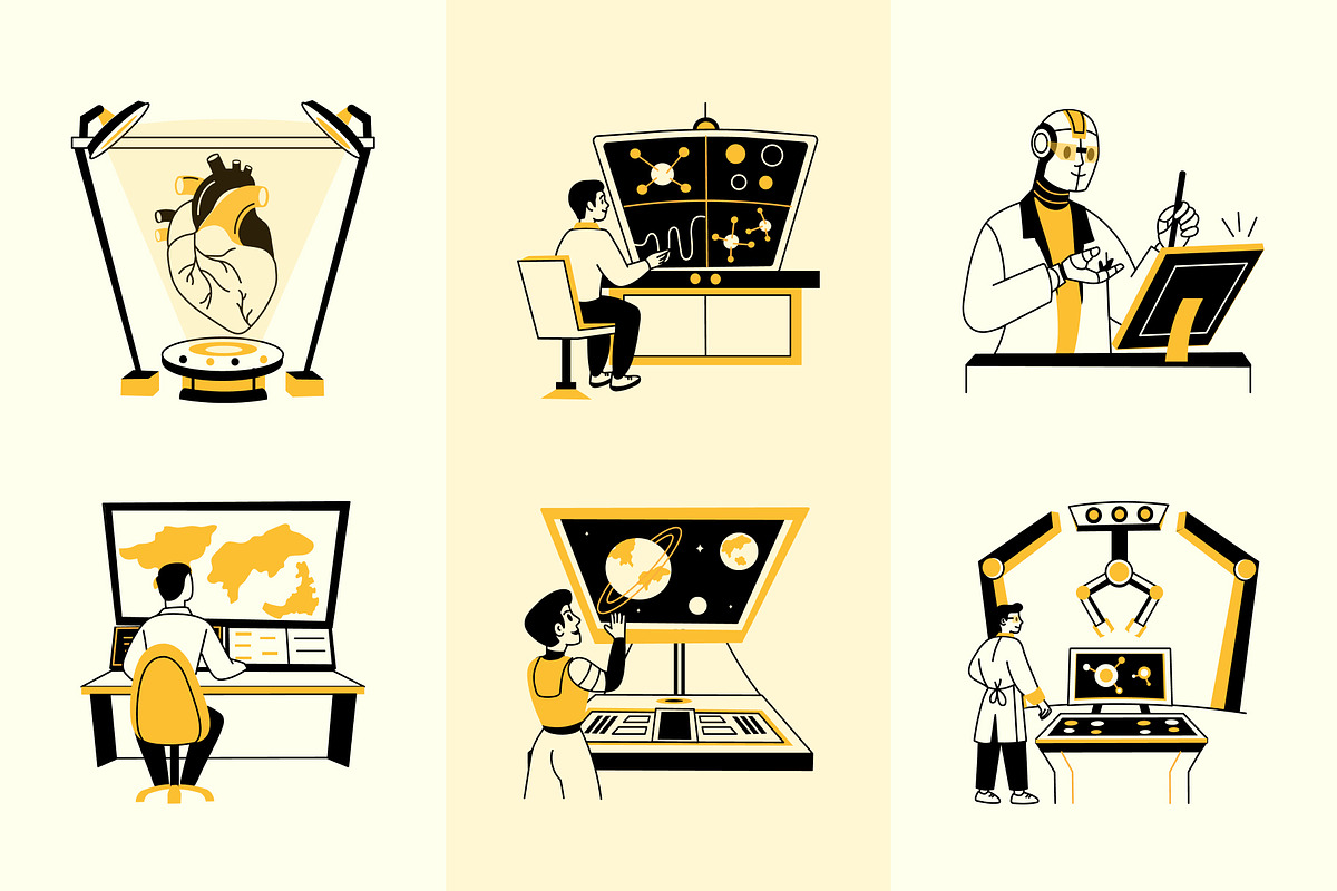 Animated Artificial Intelligence, a Solid Icon by Vectors Market (Photo 4 of 5)