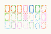 Naive Hand Drawn Frames & Background, an Object Graphic by Leila Divine (Thumbnail 7 of 16)