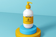 Soap Bottle Mockup, a Packaging Mockup by AlkStudio (Thumbnail 4 of 9)
