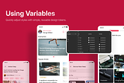 Newara - News & Article Mobile App U, an UI Kit Template by Semusim Visual (Thumbnail 5 of 7)