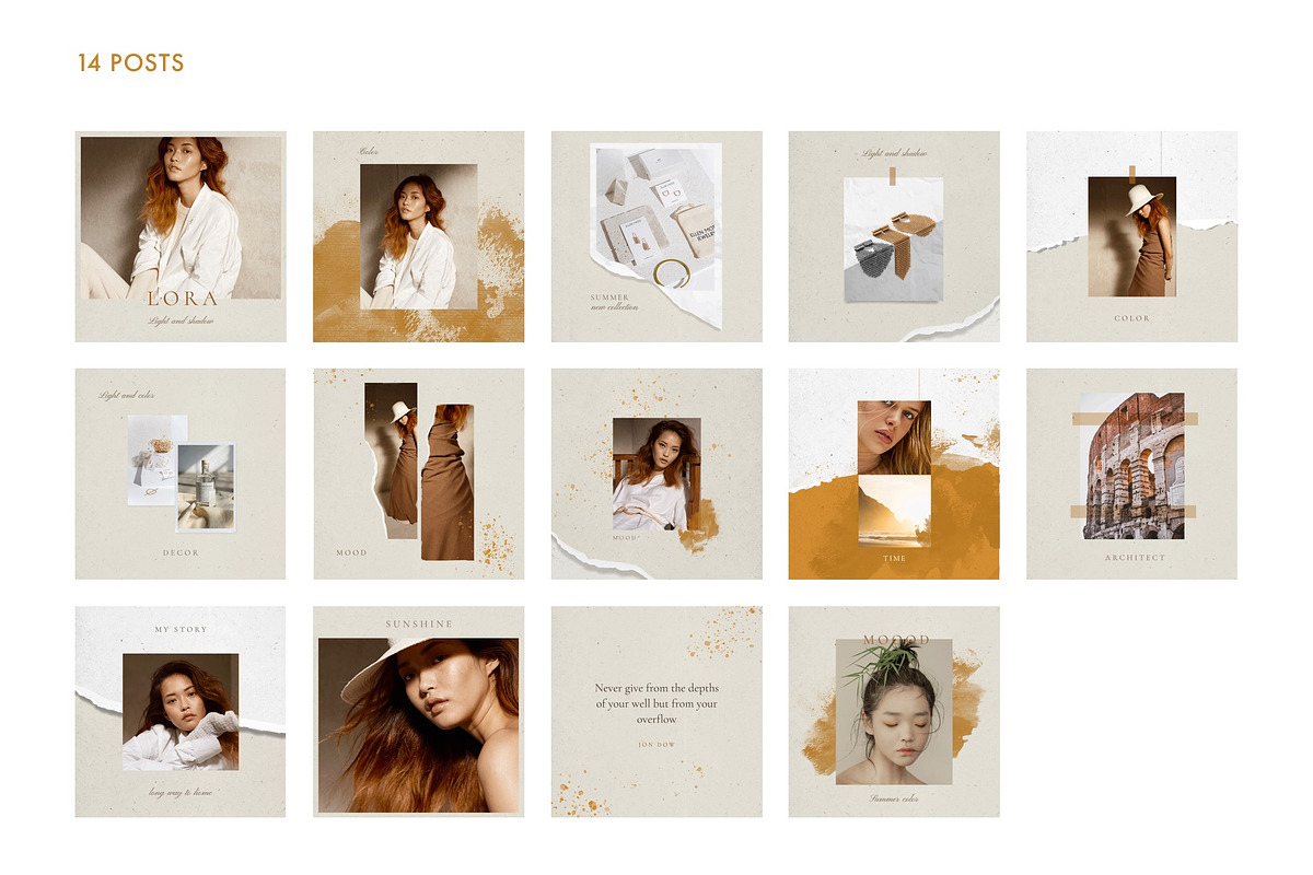 LR. Instagram Posts and Stories, a Social Media Template by Simple and Nice (Photo 10 of 10)