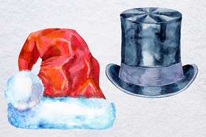 Watercolor Amazing Hats