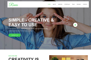 Raees - Creative Agency Template