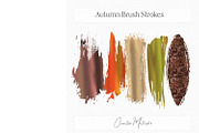 Autumn Brush Strokes Clipart, a Seasonal Illustration by Creative Matrix82 (Thumbnail 5 of 6)
