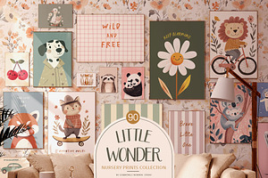 Nursery Wall Art Gallery Prints