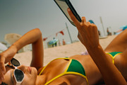 Retro Beach Day Photo Bundle, a Beauty & Fashion Photo by Tekso (Thumbnail 1 of 5)
