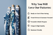 Cyanotype Botanical Set - part 2, a Pattern Graphic by Ninterints (Thumbnail 4 of 16)