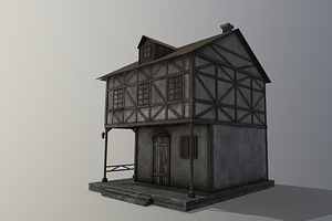 Medieval House A PBR