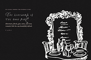 Wedding Rehearsal Dinner Clipart Set, an Object Illustration by The October Creative (Thumbnail 9 of 13)