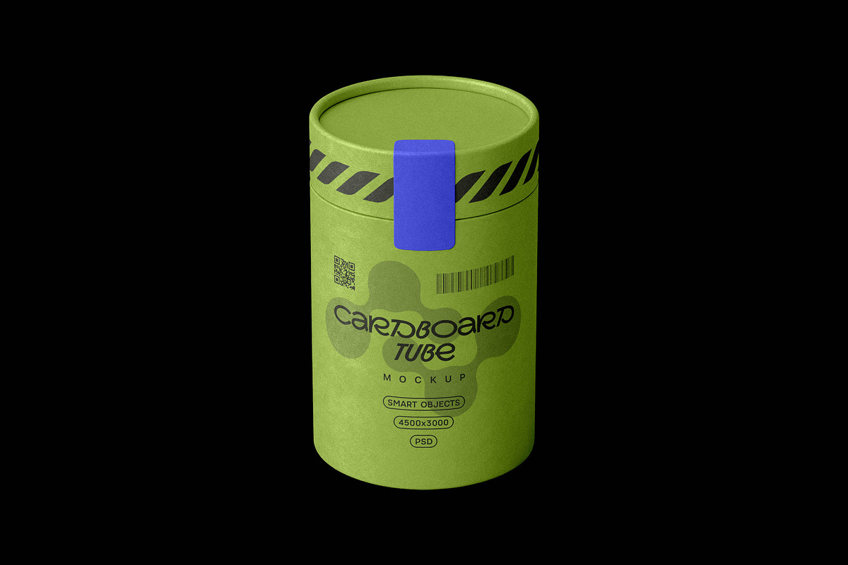 Cardboard Tube Mockup, a Packaging Mockup by Design Squad (Photo 1 of 4)
