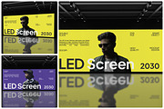 LED Screen Mockup, an Advertising Mockup by Unerispace (Thumbnail 1 of 5)