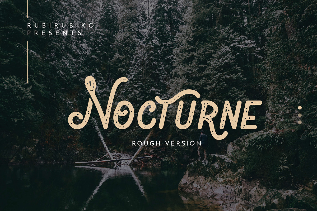 Nocturne - Vintage Fonts preview 7