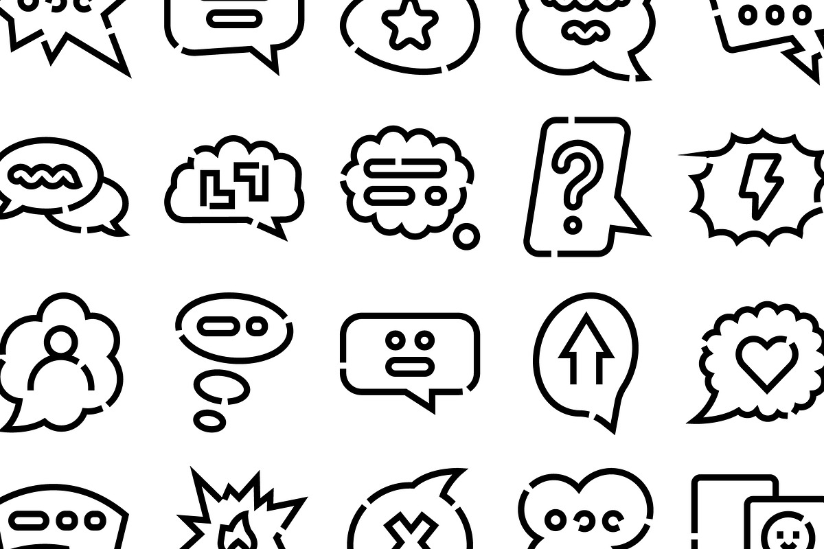 Message chat communication speech, an Object Graphic by pikepicture (Photo 3 of 3)