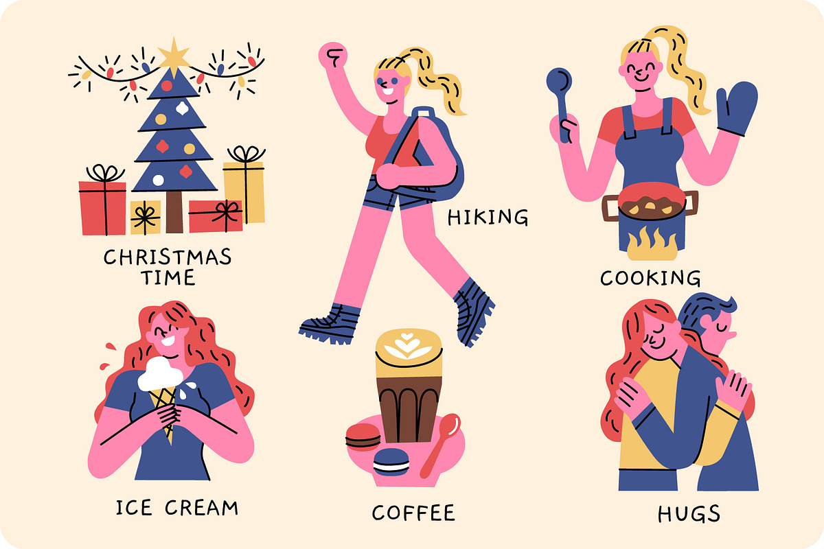 Things that make me happy., an Illustration by monkik (Photo 3 of 7)
