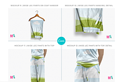 Wide Leg Cotton Pants Canva Mockup, a Bottom Mockup by Mockup Scene (Thumbnail 6 of 16)