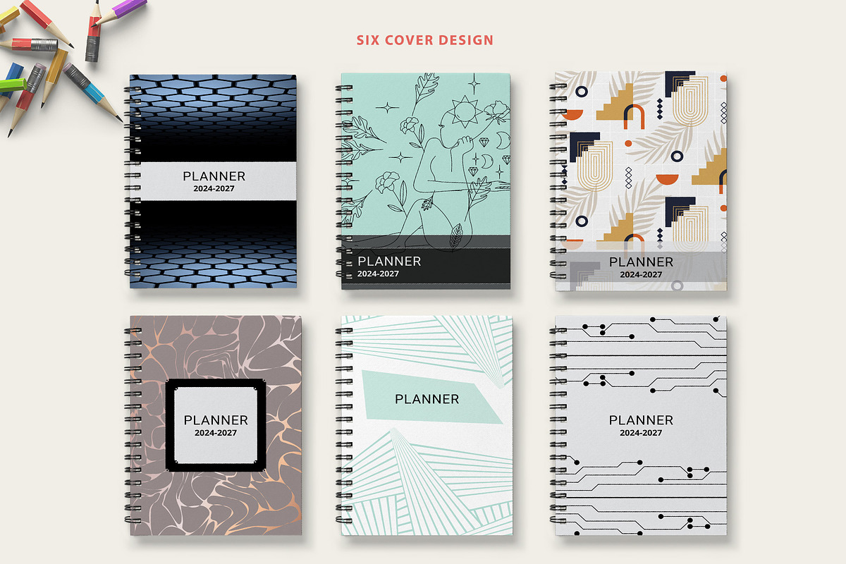 Ultimate Planner Bundle Pack 2024-27, a Stationery Template by ROJI CREATOR (Photo 8 of 9)