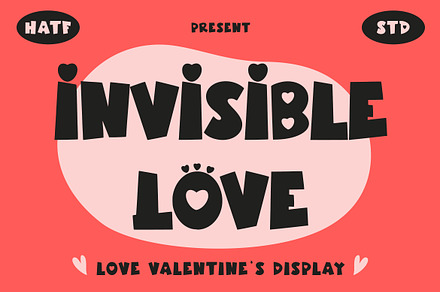 Invisible Love, a Handwritten Font by HATFSTUDIO