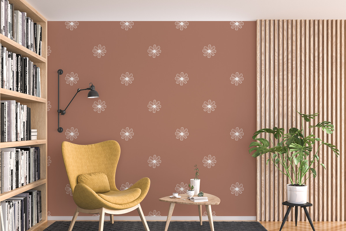 Minimalist Floral Seamless Pattern, a Pattern Graphic by Quinn Lane Designs (Photo 6 of 6)