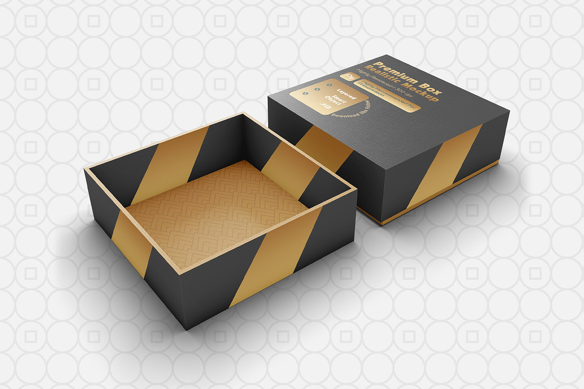 Elegant Gift Packaging Mockup Set, a Packaging Mockup by Kiara Clover (Photo 1 of 3)