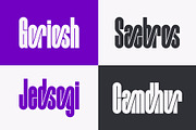 Rasedron - Modern Logo Font, a Sans Serif Font by Sealoung (Thumbnail 4 of 8)