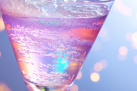 Alcohol cocktail drink in cocktail glass on pink background, a Food & Drink Photo by Natalia Klenova's Shop