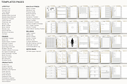 Ultimate Digital Planner - Beige, a Branding & Logo Template by Plamarplanners (Thumbnail 7 of 11)