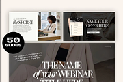 Luxe Canva Webinar Slides, a Presentation Template by JOA CREATIVE LAB (Thumbnail 9 of 9)