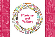 Manicure and Pedicure Big Set, a Graphic by Epine (Thumbnail 1 of 4)