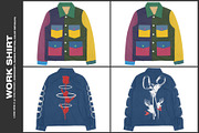 Work Shirt - Mockup, a Shirt Mockup by DaldSgh (Thumbnail 5 of 11)