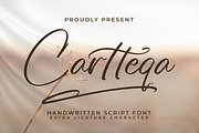 Cartteqa, a Handwritten Font by Integritype Studio (Thumbnail 1 of 15)