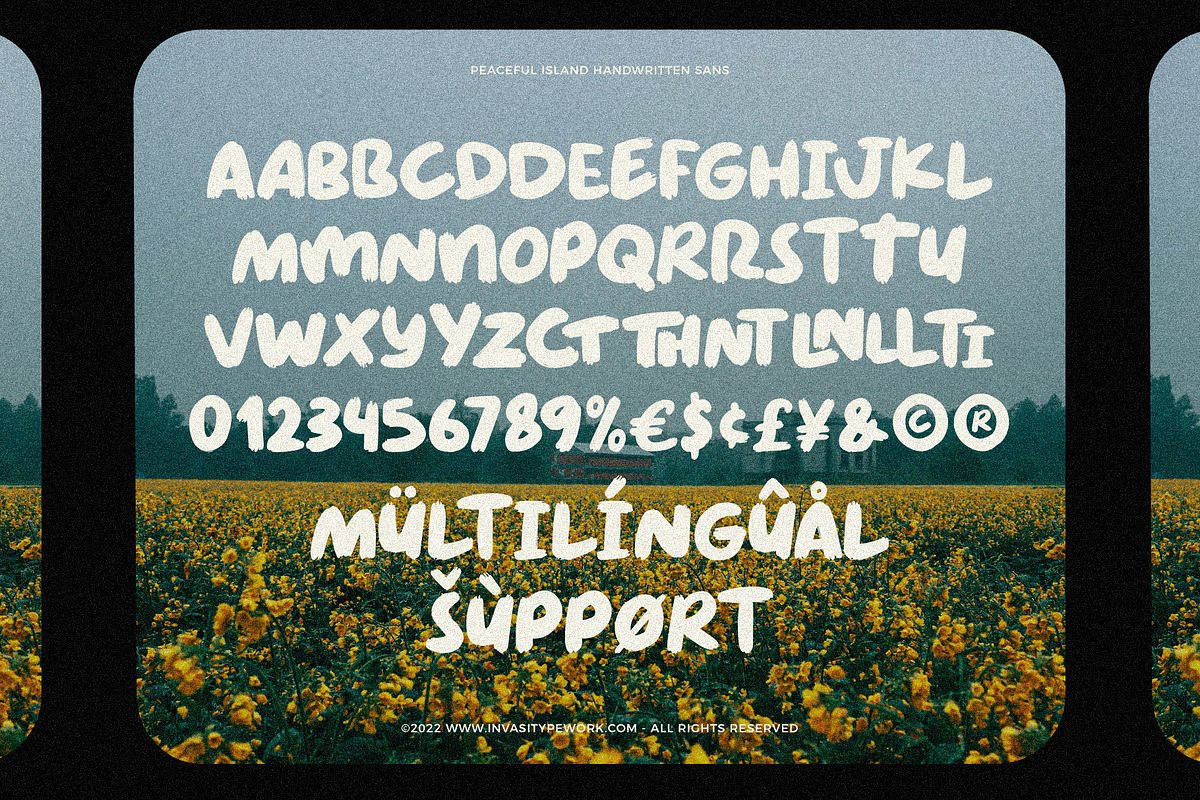 Peaceful Island - Font Duo, a Script Font by Invasi Studio (Photo 6 of 10)