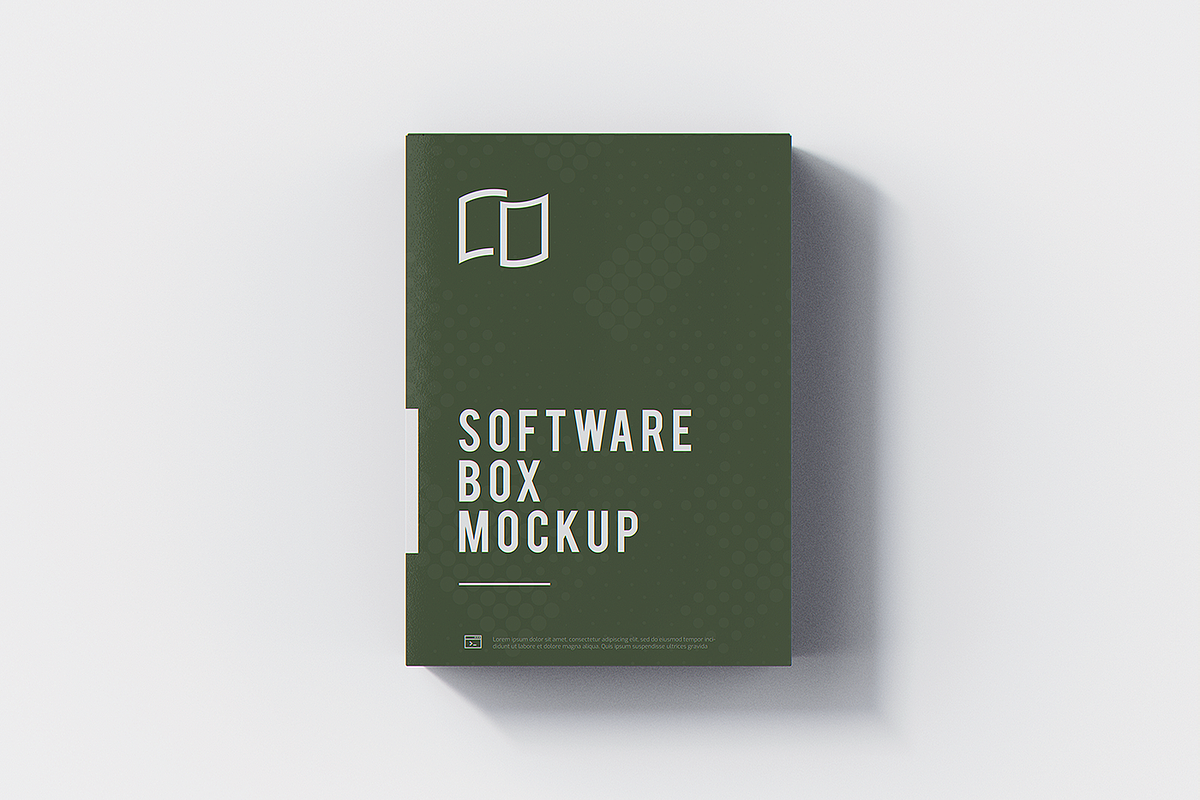 Software Box MockUp, a Cups & Container Mockup by coloformia (Photo 4 of 16)