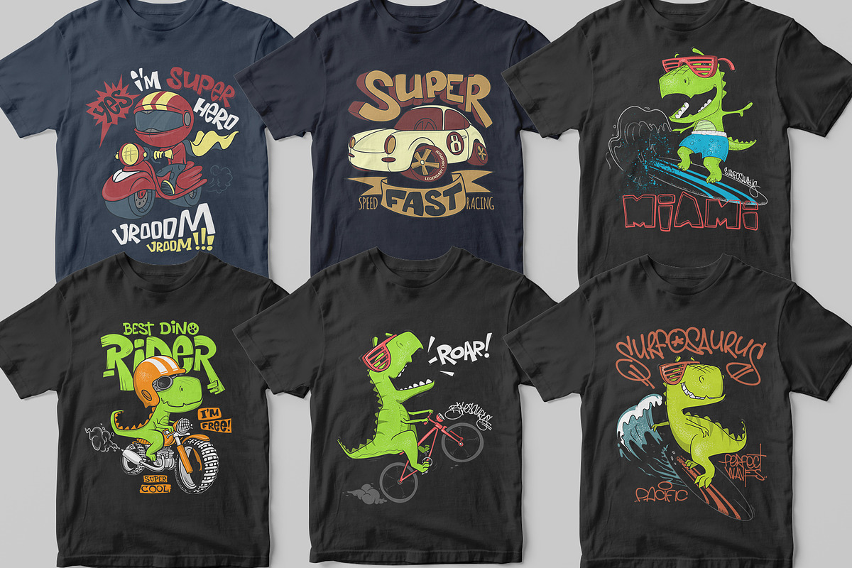 24 Kids t-shirt design collection, an Illustration by Urbanshop (Photo 3 of 5)