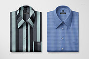 Point‐collar Dress Shirt Mockup, a Shirt Mockup by Creatsy (Thumbnail 5 of 8)