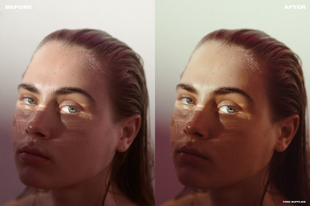 Retro Film LUT Presets Photoshop, a Preset Add-On by TONE SUPPLIES (Photo 3 of 10)