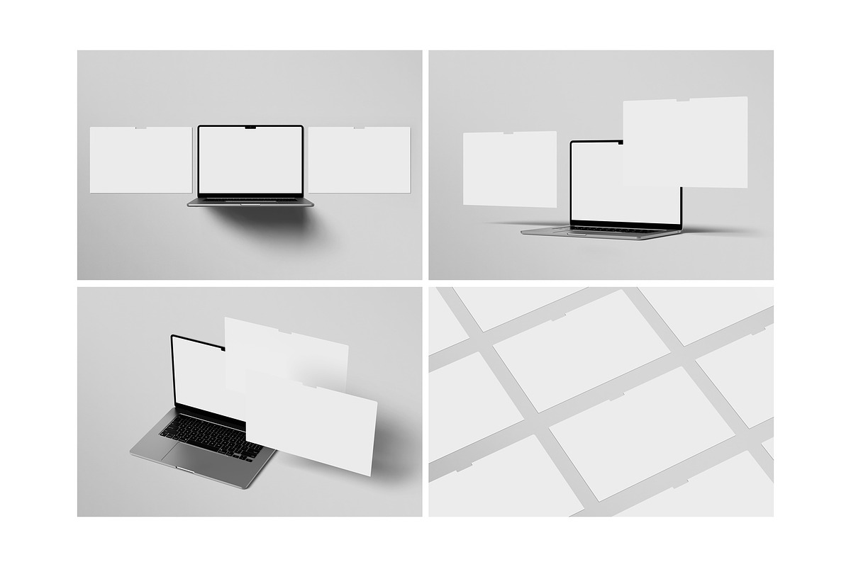 Laptop Screen Website Mockup, a Wearable Device Mockup by Tahtagraphic (Photo 6 of 10)
