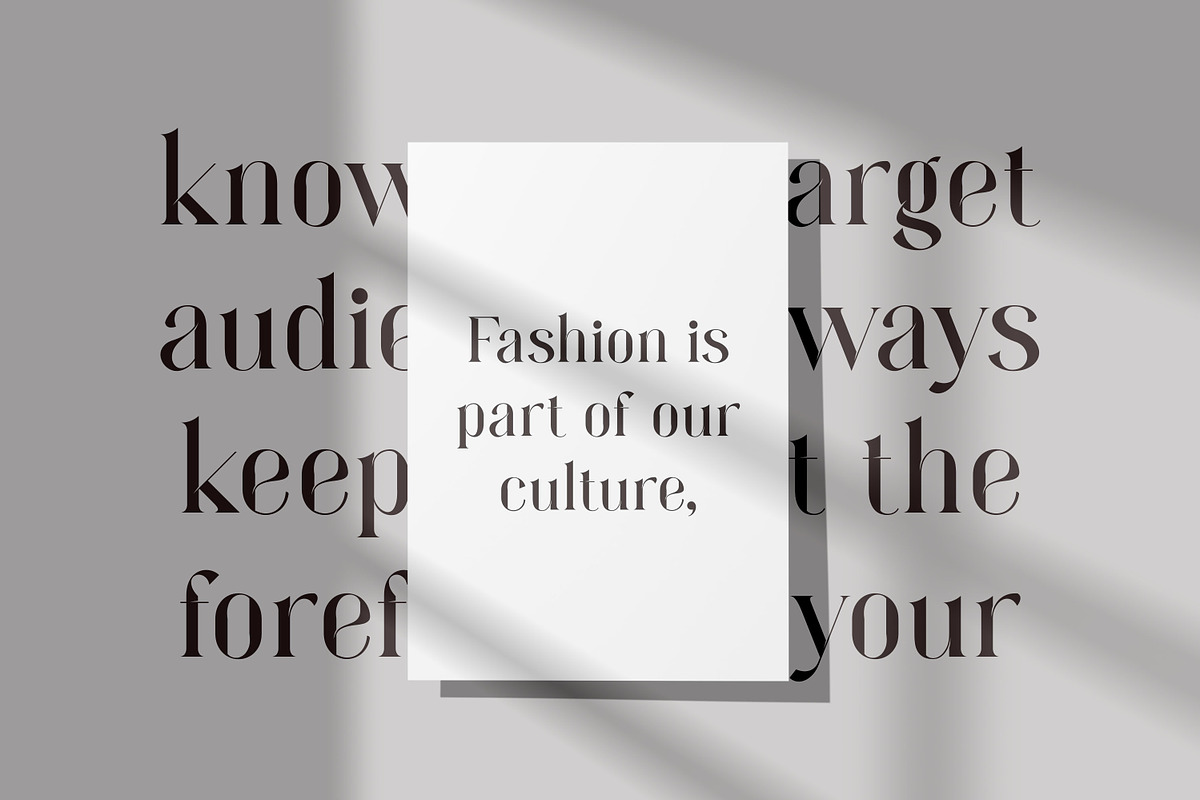 Forgue Modern Serif Typeface, a Serif Font by Dylla_studio (Photo 7 of 14)