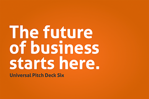Universal Pitch Deck Six PowerPoint