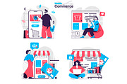 Flat Design Concept Illustrations, a Finance Illustration by alexdndz (Thumbnail 21 of 42)