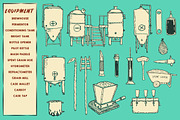 Brewer's Reserve Vector Set, a Food Illustration by Illustrated Everything (Thumbnail 2 of 11)