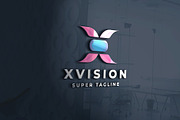 XVision Abstract X Logo, a Branding & Logo Template by Design_Planet (Thumbnail 2 of 2)
