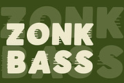ZONK BASS SPEED FONT, a Blackletter Font by Fourteen Letter (Thumbnail 1 of 8)