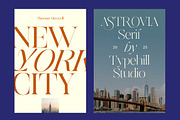 Astrovia Serif, a Serif Font by Typehill (Thumbnail 5 of 17)