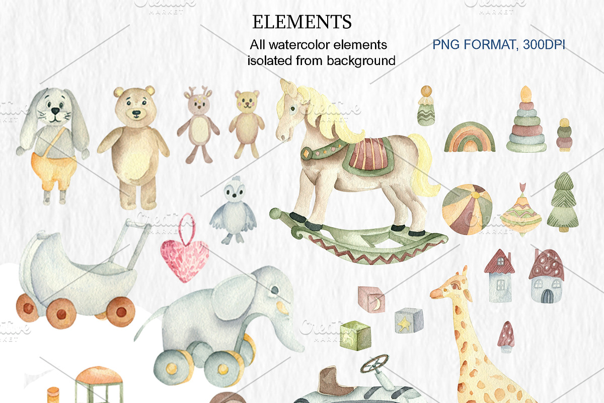 Design of childrens room, an Object Illustration by Watercolor arts (Photo 2 of 7)